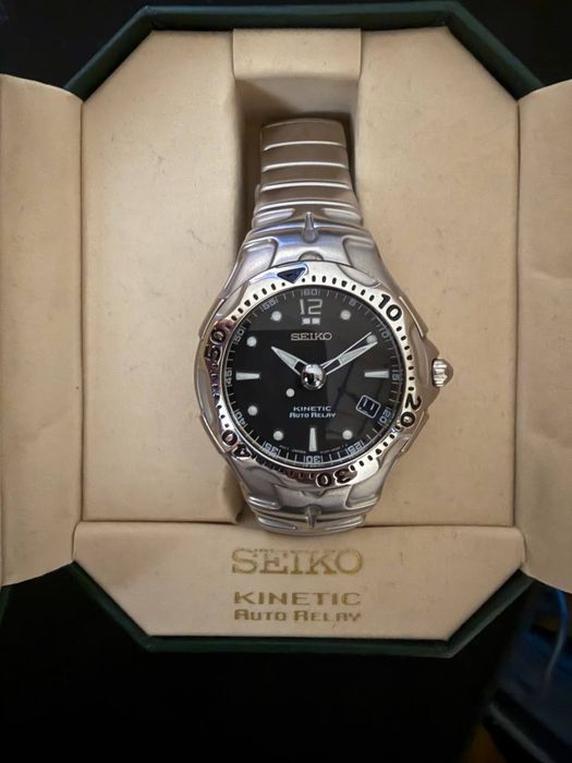 Часы seiko kinetic auto relay