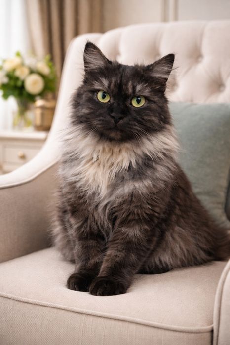 Кошечка ЛУНА ищет семью.