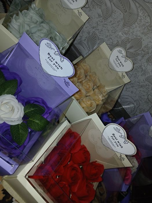 Подарок на 8 марта! Мыльные букеты