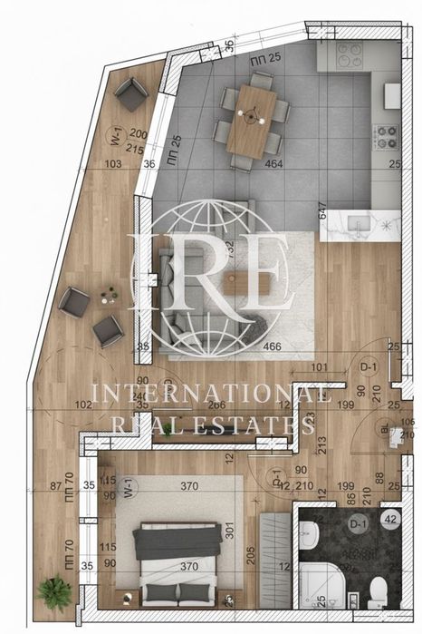 3-стаен в Варна-Изгрев площ 89 цена 166340