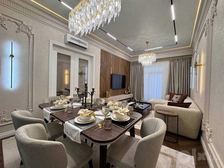 Tashkent City BOULEVARD сдается шикарная 2ком квартира с ТЕРРАСОЙ C7