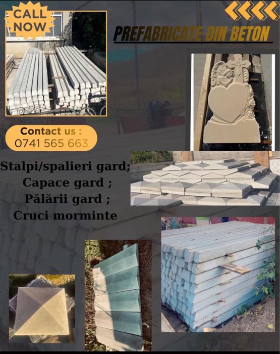 Stalpi gard/spaleri vie !