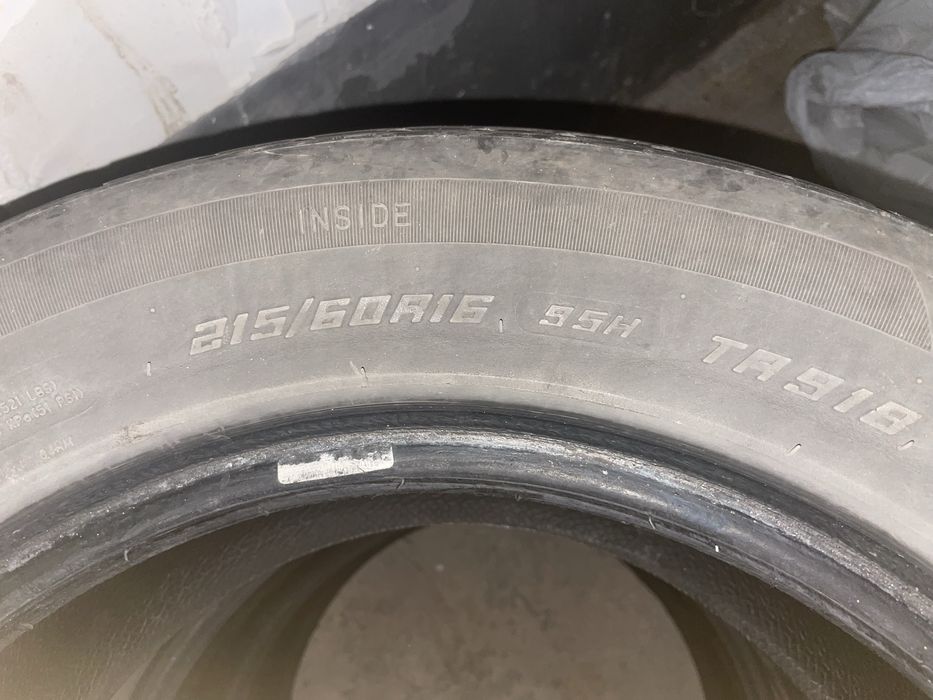 Продам летние шины 215*60*r16