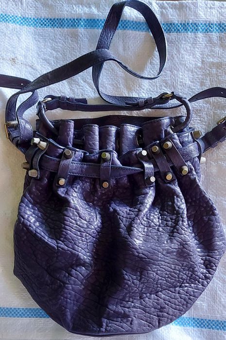 Vând geantă originală din piele, ALEXANDER WANG, S.U.A.