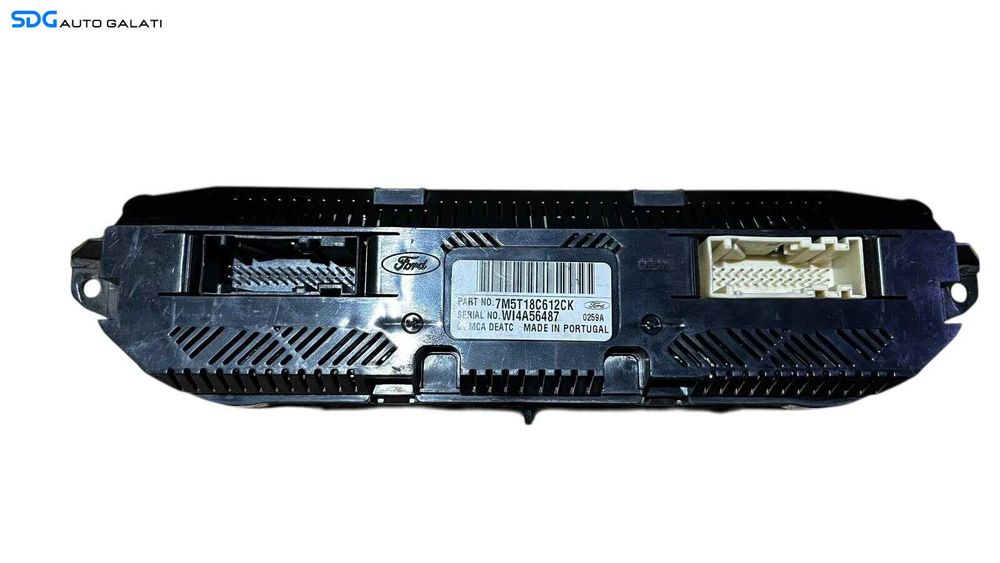Panou Modul Unitate Comanda AC Aer Conditionat Clima Climatronic Ford Focus 2 2007 - 2010 Cod 7M5T-18C612-CK [LC0688]