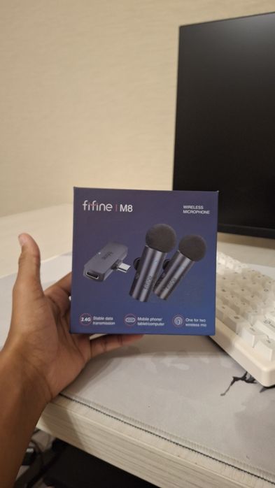 Микрофон питличка fifine m8