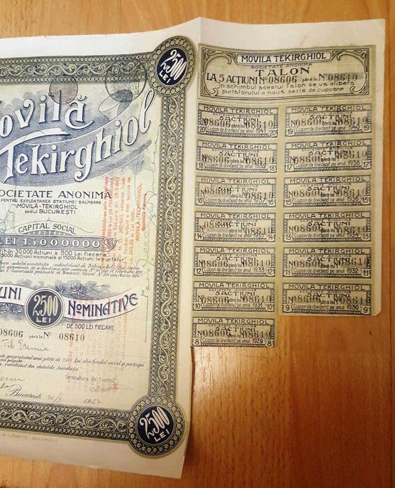actiune veche Movila Techirghiol