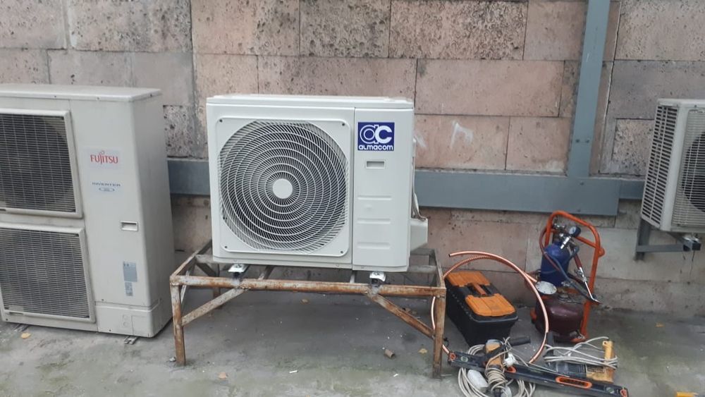 Установка кондиционера