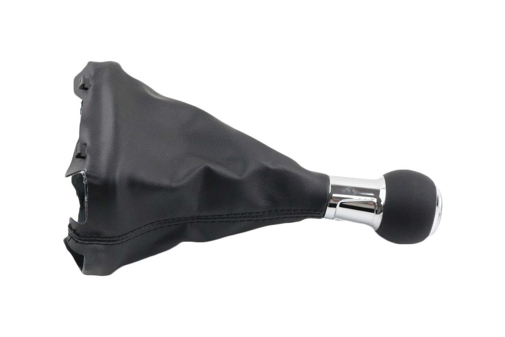 Кожена Топка за скоростен лост с Маншон за Ауди Audi A3 S3 8P 5/6ск.