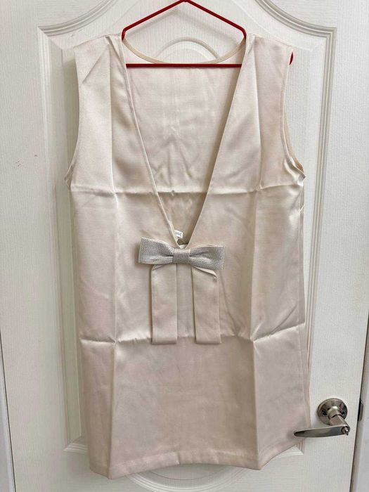 Новые жаккардовое /атласное платья H&M, размер М/L (46/52)