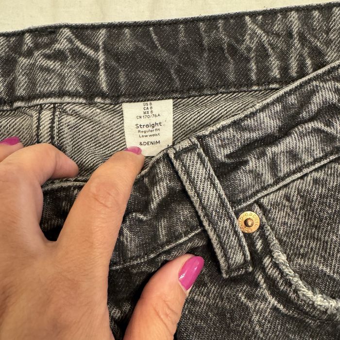 Blugi H&M, masura 40, talie joasa, model drept