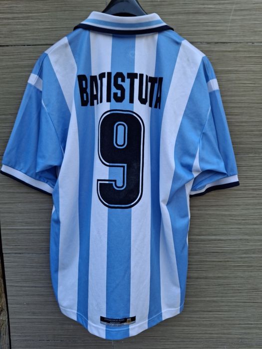 Оригинална  ретро  тениска на Аржентина  BATISTUTA  9