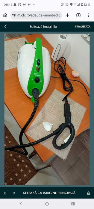 Aparat de curățat cu abur Polti Vaporetto Smart