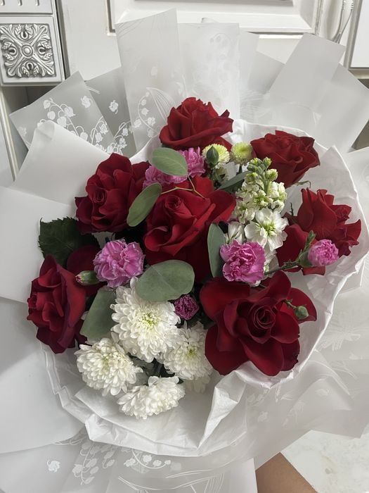 Букеты красивые свежие