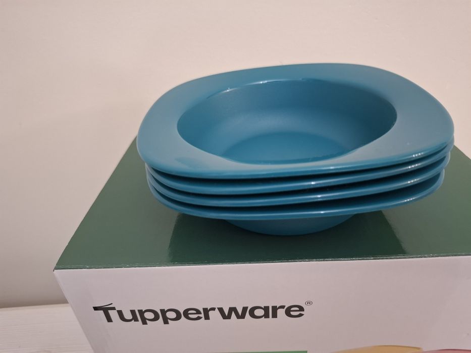 Тарелки набор 4шт tupperware