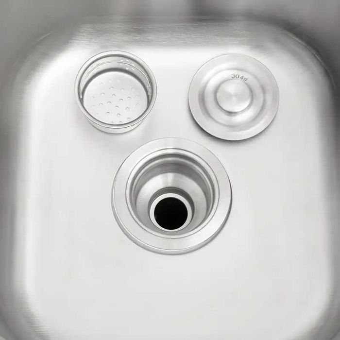 Chiuveta inox 2 cuve inox120x45x80cm suport baterie  noua restaurant