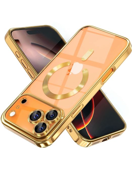 Iphone 17/17 AIR/17 PRO/17 PRO MAX - Husa Luxury Magsafe Folie Sticla