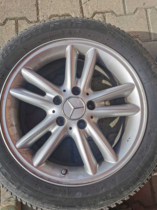 Mercedes джанти с зимни гуми Bf Goodrich 205/55/16