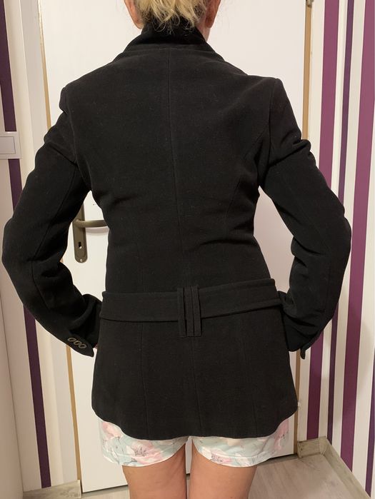 Палто черно