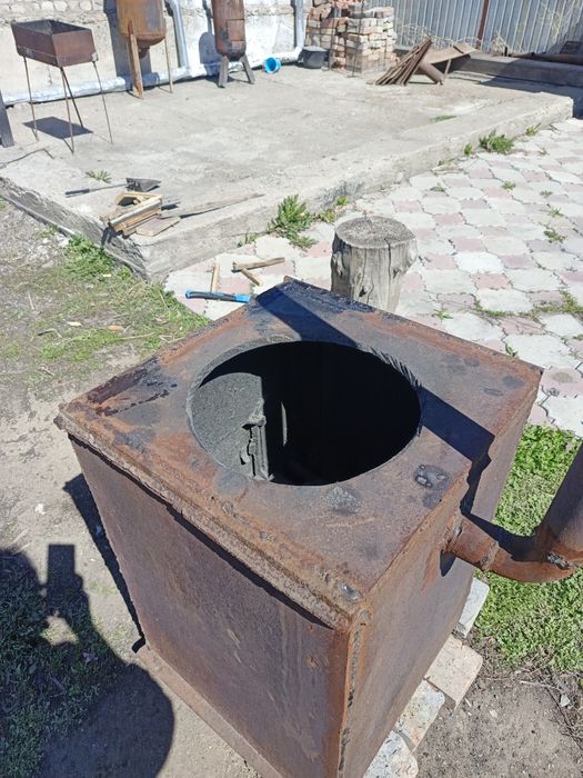 Продам печь металлическая