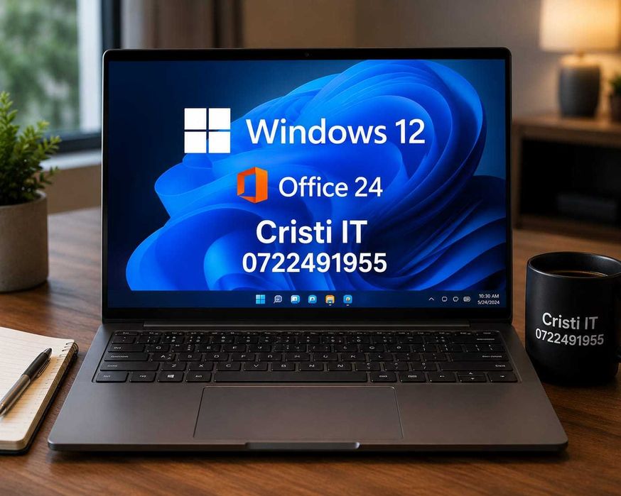 Instalare WINDOWS 11*10 Licente Drivere TV 4K Jocuri Imprimanta OFFICE 24 la domiciliul clientului