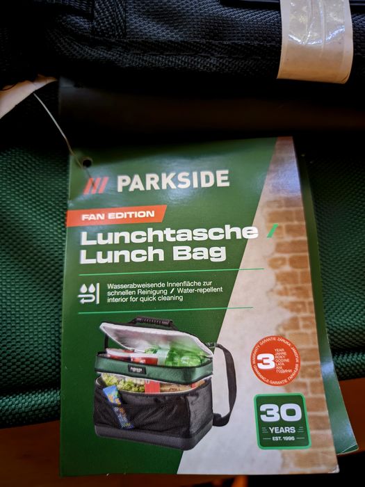 Parkside Fan Edition cutie alimente termo, geanta termica termoizolanta prânz sandviș