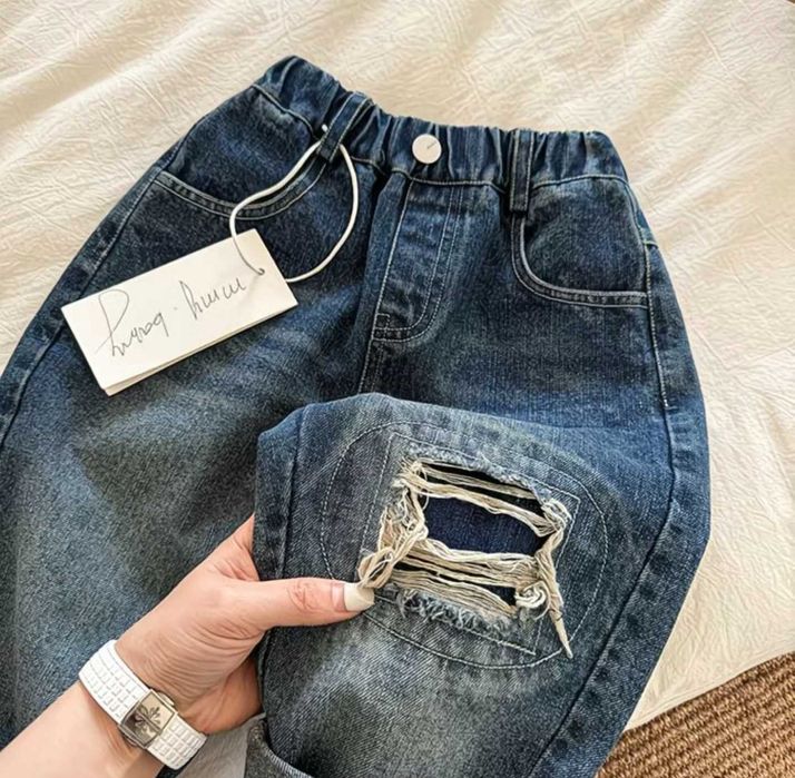 Детский джинсы новый коллекция