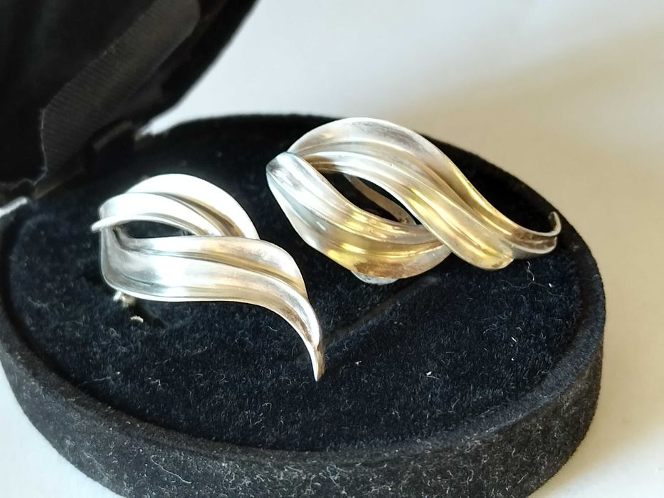 Vechi cercei argint disigner KRYPELL 925