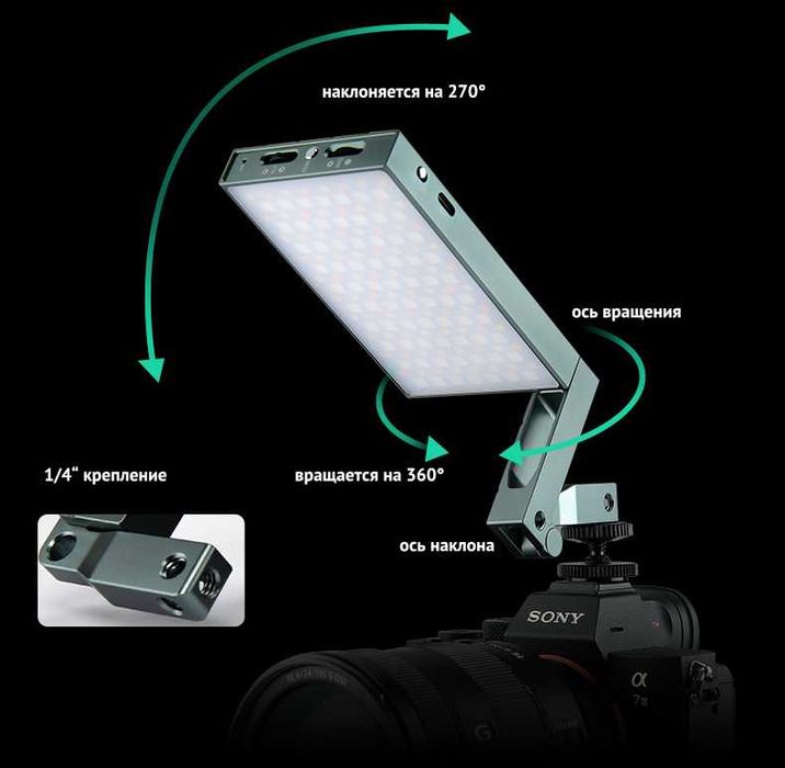 Godox RGB Mini Creative M1 (в коробке, новый)