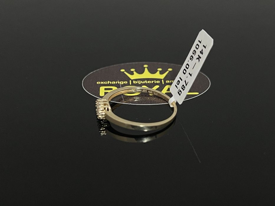 Bijuteria Royal CB : Inel dama aur nou 14k 1,78gr