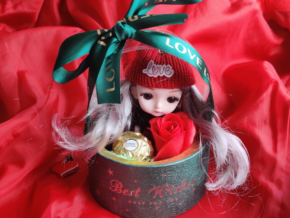 Подаръчни сетове със сапунена роза