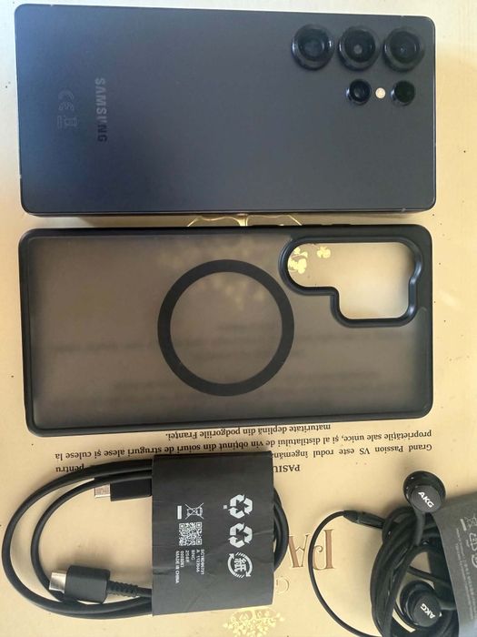 Vand / Schimb Samsung S 25 Ultra  Titanium Jet Black  512 Gb impecabil
