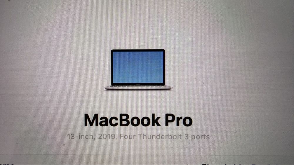 MacBook Pro 13 (2019) Silver / i5 2.4GHz / 8GB / 512GB SSD / 4x Thunderbolt 3 – Impecabil
