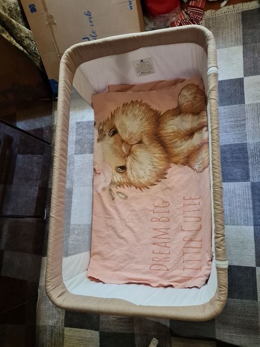 Бебешка кошара Next To Me Kika boo Lulu + МАТРАК