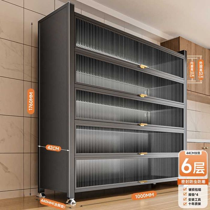 Буфет с витражами, Минималистичный шкаф, qulay javon oshxonada tartib