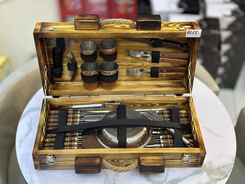 Экскюзивний  пикник наборы люкс качеством падарок