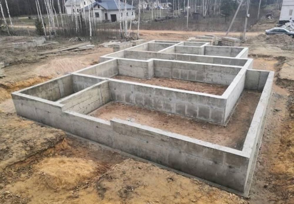 Заливаем фундамент Алматы