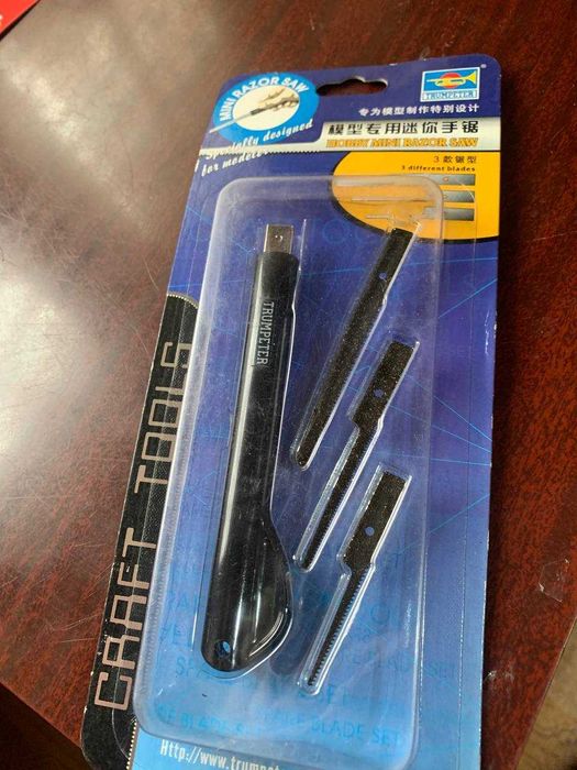 Ручная мини-пилка Trumpeter для сборных моделей