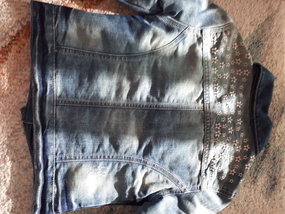 Дънкова сакетка за момиче