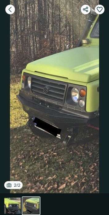 Bara fata metal off road Suzuki samurai