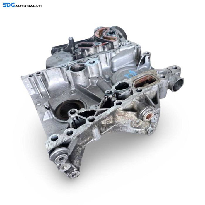 Capac Distributie Motor cu Carcasa Filtru Ulei Mercedes Clasa C Class W203 2.2 D Cod R6110150802 [N4489]