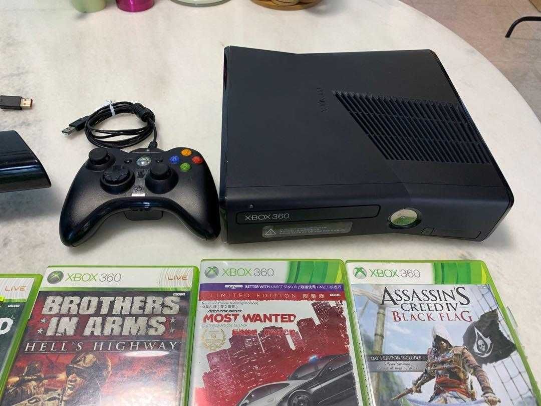 Xbox 360slim 500гиг прошытый 2 жостик: 100 у.е. - Приставки Самарканд на Olx