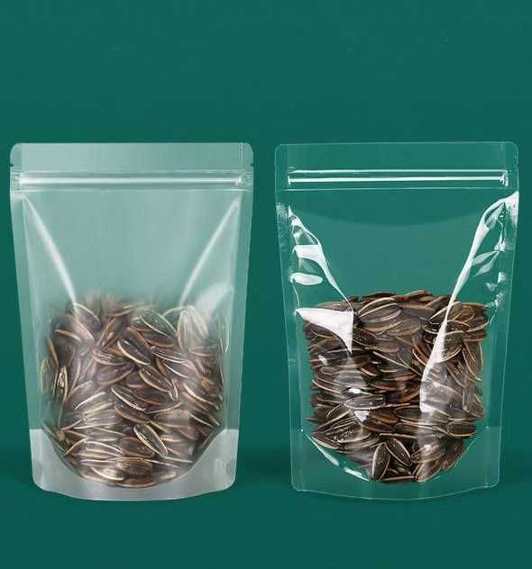 Прозрачные Дой Пак (Doy Pack) пакеты (zip lock)