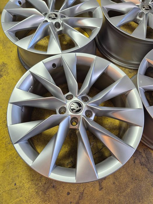4 Jante Aliaj 5x112 19'' OEM Skoda Kodiaq Superb Octavia Karoq CA NOI