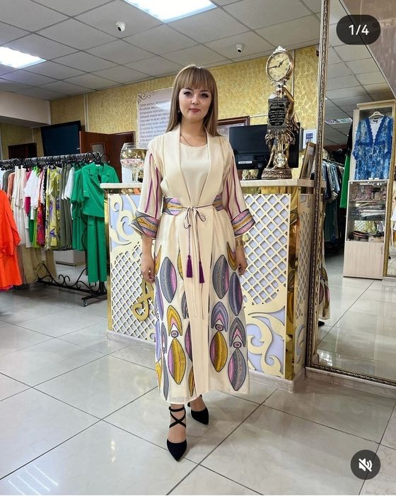 Платье нарядное с абайкой