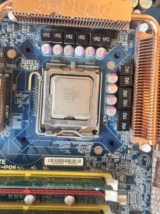 Рабочий комплект: Плата Gigabyte + Видеокарта+кулер