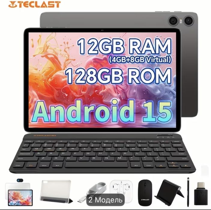 Планшет Teclast 10.1дюймов с Android 15.