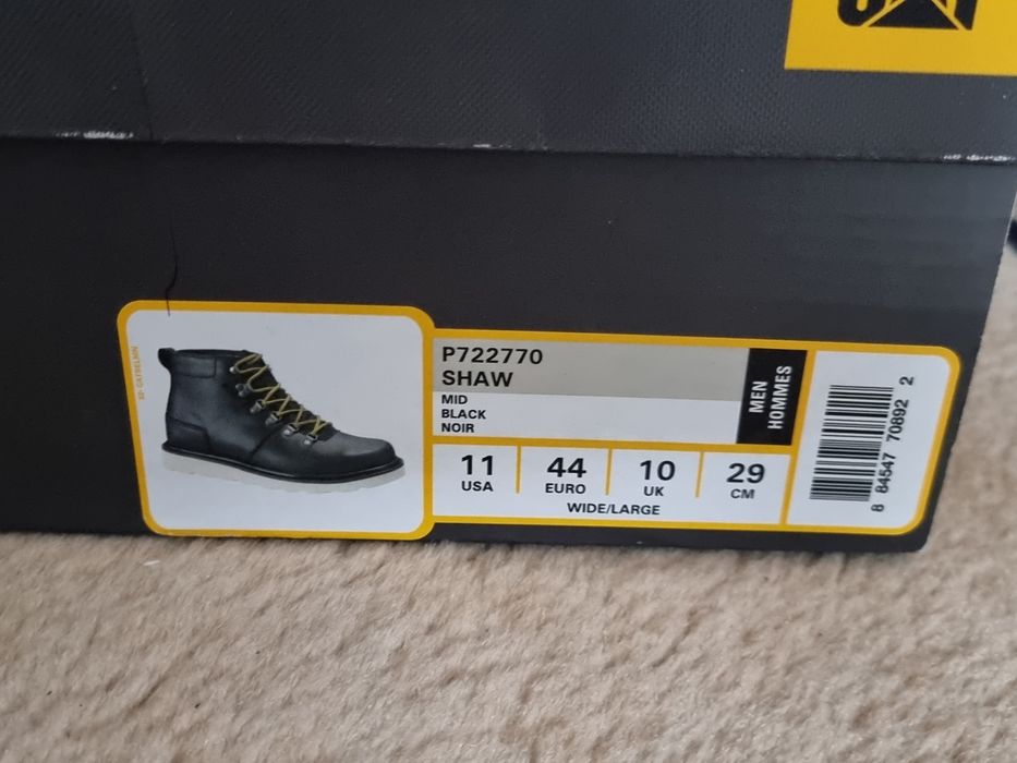 Caterpillar Shaw Налични номера 43/28см Стелка/44/29см Стелка Нови