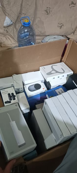 Электроника целая каробка