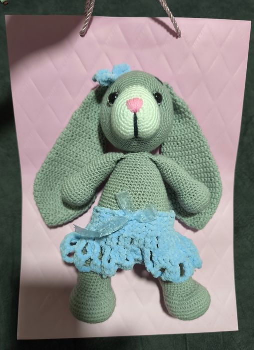 Игрушка Зайка ручной работы